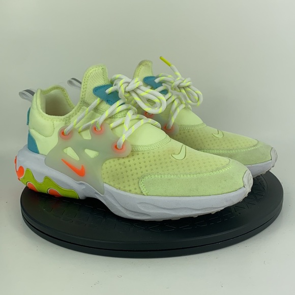 Nike React Presto 'Barley Volt' Athletic Running Shoes BQ4002-700 Youth Size 7Y - Picture 3 of 11